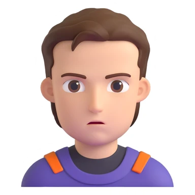 Young Erik Lehnsherr with determined expression, before becoming Magneto sticker