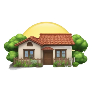 house and street Philippines sticker