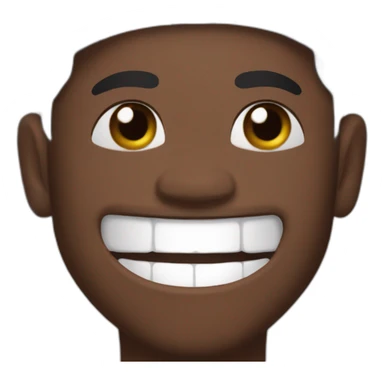 lamar jackson with big sly grin and winking sticker