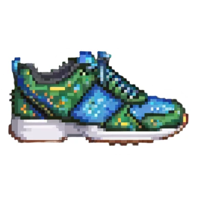 Athletic sneaker shoe sticker