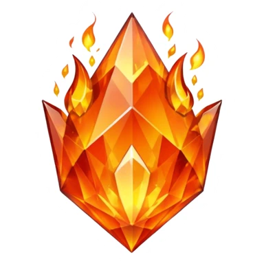 FIRE CRYSTAL sticker