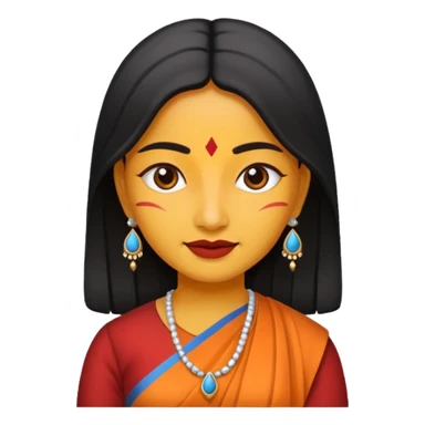 India woman sticker
