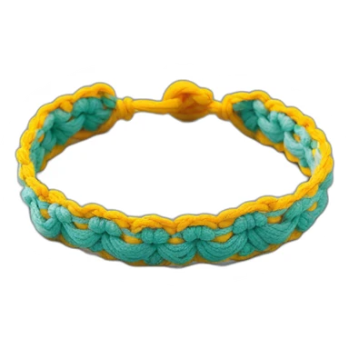 friendship bracelet with 13 sticker