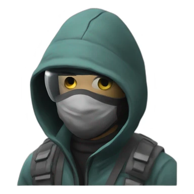 COVID virus as the DayZ game character sticker