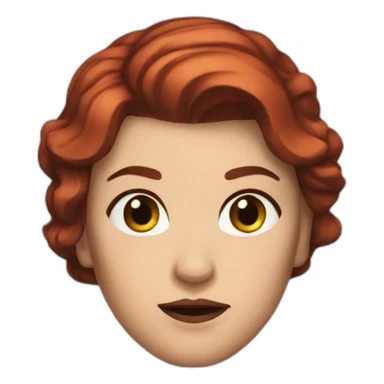 head Black Widow marvel sticker