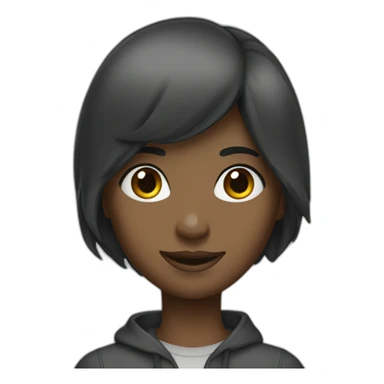 Girl prapose mens sticker