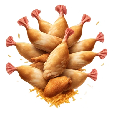 Chicken cyclone sticker