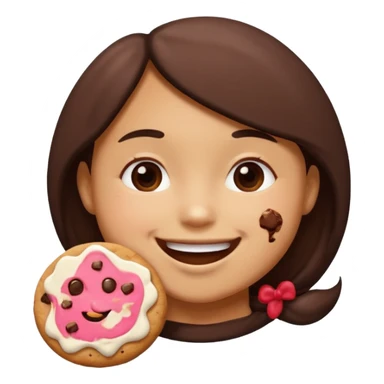cute cookie eat sticker