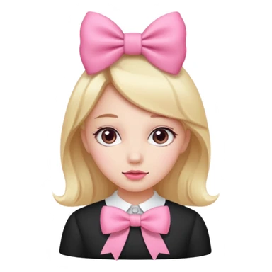 👩🏻🎀 sticker