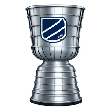 Blue Stanley cup sticker