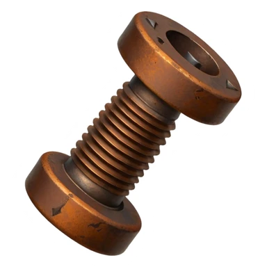 rusted screw sticker