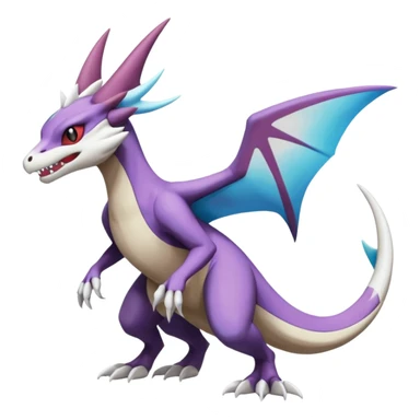 Noivern-Marowak-Latios-Lugia-Fakémon-hybrid-creature (full body)  sticker