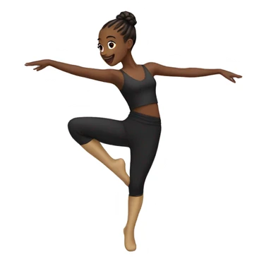 Lyrical dancer sticker