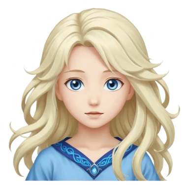 A anime girl who is a mythical sticker