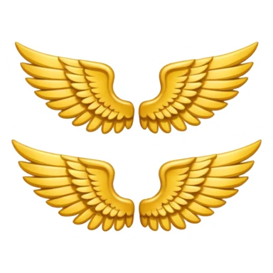 Wing left and right sticker