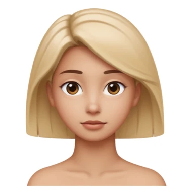 A person looking behind them, you only see their neck sticker