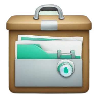 Medical registry site logo sticker