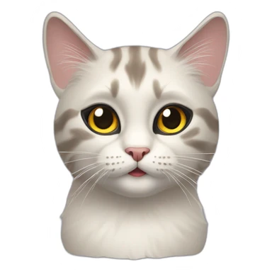 neva masquarade cat sticker