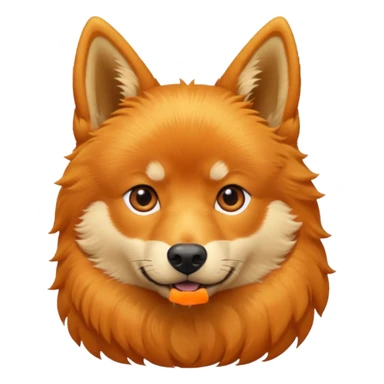 Chien finnois sticker