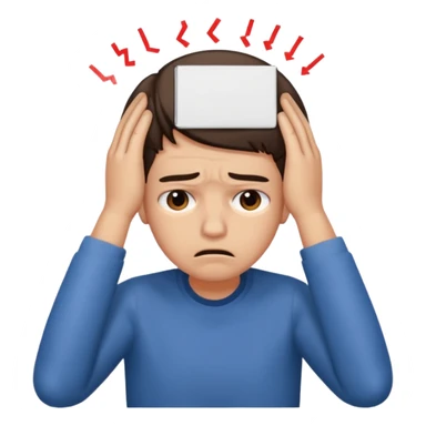 struggling with exams sticker