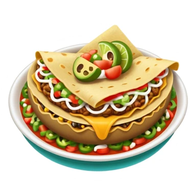 Mexican food sticker