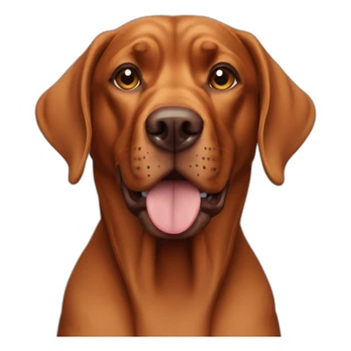vizla dog sticker