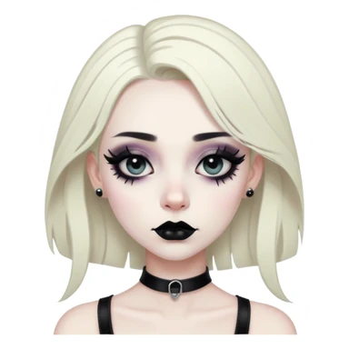 Trans goth girl sticker