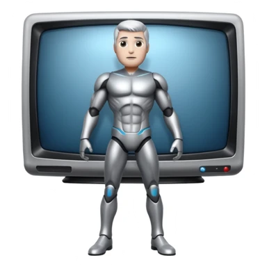 Dafu!?O Titan TV man  sticker