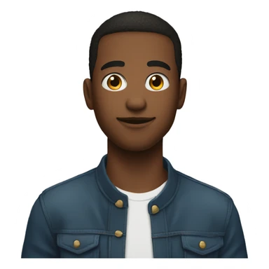 garçon que ses yeux sont coeur sticker