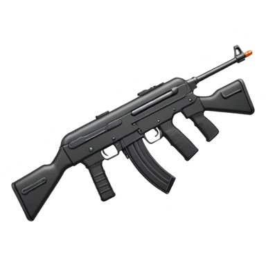 Kalashnikov assault rifle sticker