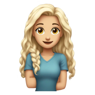 Heart paige color sticker