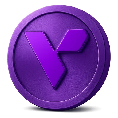 I need you to help me recreate these coing exactly as it is but just make it purple make the coin purple with transparent background please! sticker