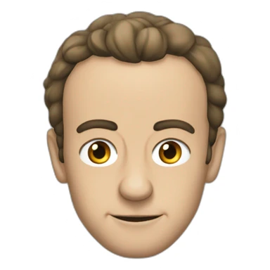 Macron qui fume sticker