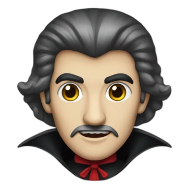 count dracula sticker