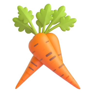 Carrot sticker