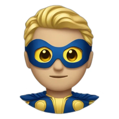 the homelander with his suit sticker