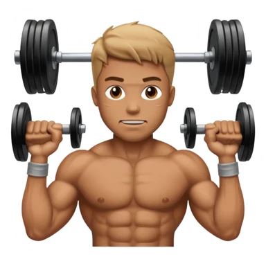 man lifting weights

 sticker
