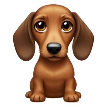 Mini daschaund  sticker