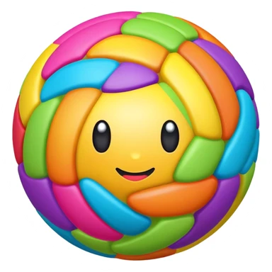 wiggle ball sticker