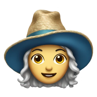 siren with hat sticker