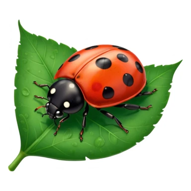lady bug on leaf
























































 sticker