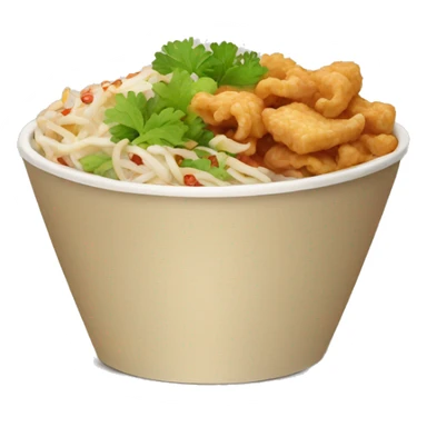 Left over Chinese food sticker