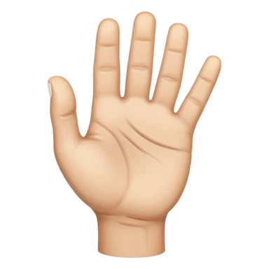Leftward Thumb Sign Gesture sticker