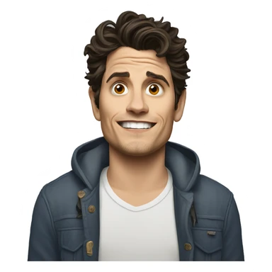 John Mayer surprised sticker