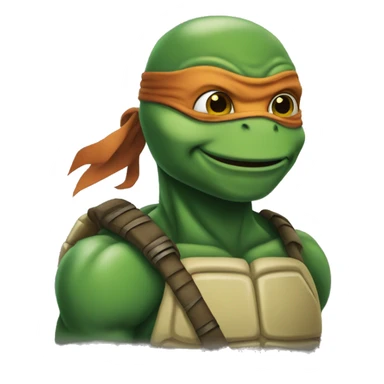 a ninja turtle sticker