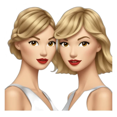 karlie kloss & Taylor Swift sticker