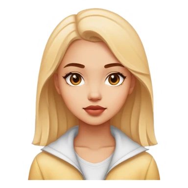 clean girl in New York  sticker