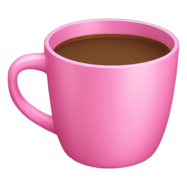 aesthetic pink wide cup sticker