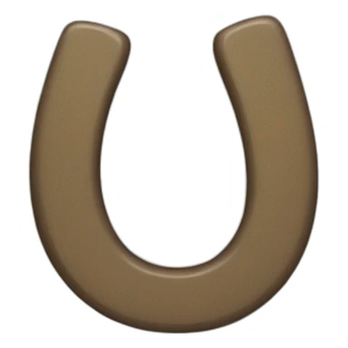 horseshoe magnet sticker