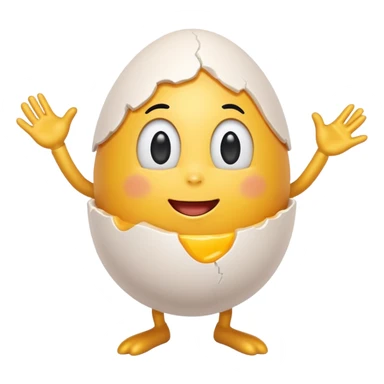 DANCING EGG sticker